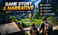 write and edit your game narrative, story, quest dialogue and lore