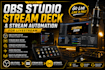 setup obs studio, stream deck and stream automation for livestream