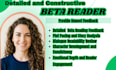 be your beta reader and provide detailed honest feedback manuscript or ebook