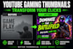 create high CTR thumbnails for gamers and streamers
