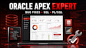 develop and fix your oracle apex application with sql and pl sql