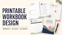 design a professional printable workbook, worksheet, or PDF guide