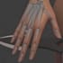 do hand rig and finger bone rig in blender for ue5 and unity export