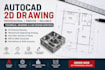 autocad 2d technical mechanical and engineering drawing in solidworks cad