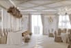 decorate wedding hall interior,banquet hall rendering,ballroom,event table setup