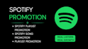 promote your song on spotify with playlist promotion