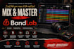 edit mix and master your vocals using bandlab