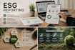write esg sustainability report, gri, sdg, csr and carbon emissions