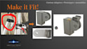 design a custom 3d printable adapter or interface