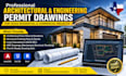 design texas permit architectural engineering drawings and load calculations