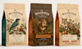 create coffee or tea packaging, coffee bag, pouch, label, mylar bag design