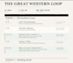 design a premium road trip itinerary document
