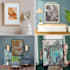 create abstract printable wall art for home decor and etsy
