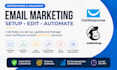 do getresponse, mailchimp setup and editing automation