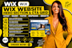 do wix website hero section cta grid wix layout header footer dropdown error fix