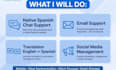 native spanish virtual assistant for chat support