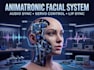 do an audio synchronized animatronic facial animation system with servo control