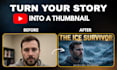 design 2 cinematic documentary youtube thumbnails