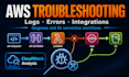 troubleshoot AWS lambda API gateway sqs and s3 issues
