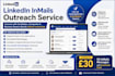 do targeted linkedin inmail outreach using sales navigator