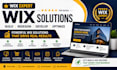 do wix website redesign wix website design wix business website wix development