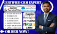 setup wealthbox redtail crm automation connecteam salesforce, zapier integration