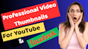 design eye catching youtube and facebook video thumbnails
