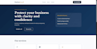 create a professional website or landing page