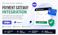integrate stripe paypal payment gateway and checkout API