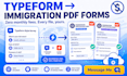 typeform to pdf acroform automation PDF form fill zapier onedrive adobe acrobat