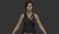mid poly 3d character,unity game character,pbr texture,female nsfw model,rig ps1