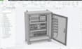 design electrical control panel cad, enclosure and sheet metal drawings