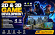 develop a 2d 3d game roblox minecraft games unity unreal engine