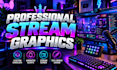 create professional stream graphics overlays, scene and alerts for creators