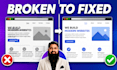 fix elementor and divi errors, redesign and maintain your website