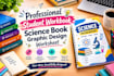 do professional student workbook science book graphic design worksheet