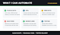 build python automation scripts or fix bugs