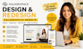 build squarespace website design, redesign squarespace website development