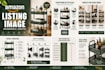 design modern amazon product listing and a content