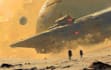 make sci fi illustration and sci fi sci fi illustration art