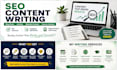 write SEO optimized content, blog posts, and course content