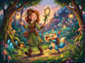 draw artistic cartoon characters