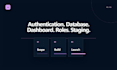 build your saas mvp web app with auth and database