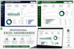 create a professional excel business dashboard
