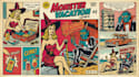 create cool retro comic art design illustration