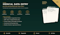 do medical data entry and healthcare documentation