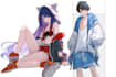 create anime manga character illustration