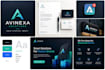 design a professional brand style guide and brand identity
