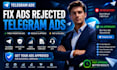 telegram ads fix ads rejected telegram ads forex promotion ads resolve
