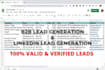 do b2b lead generation and web research